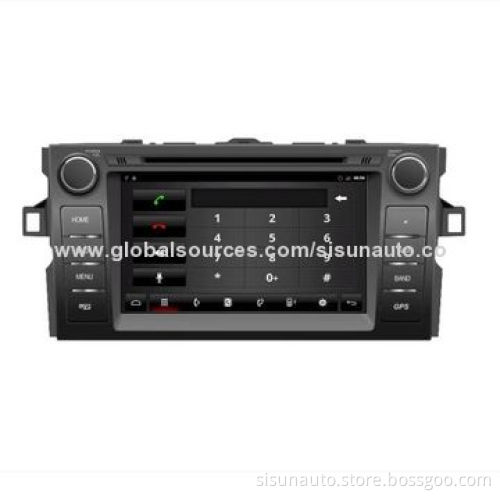 8" Android 4.1.1 OBD/OBD II 2 DIN 3G Car GPS DVD Player for Toyota Corolla